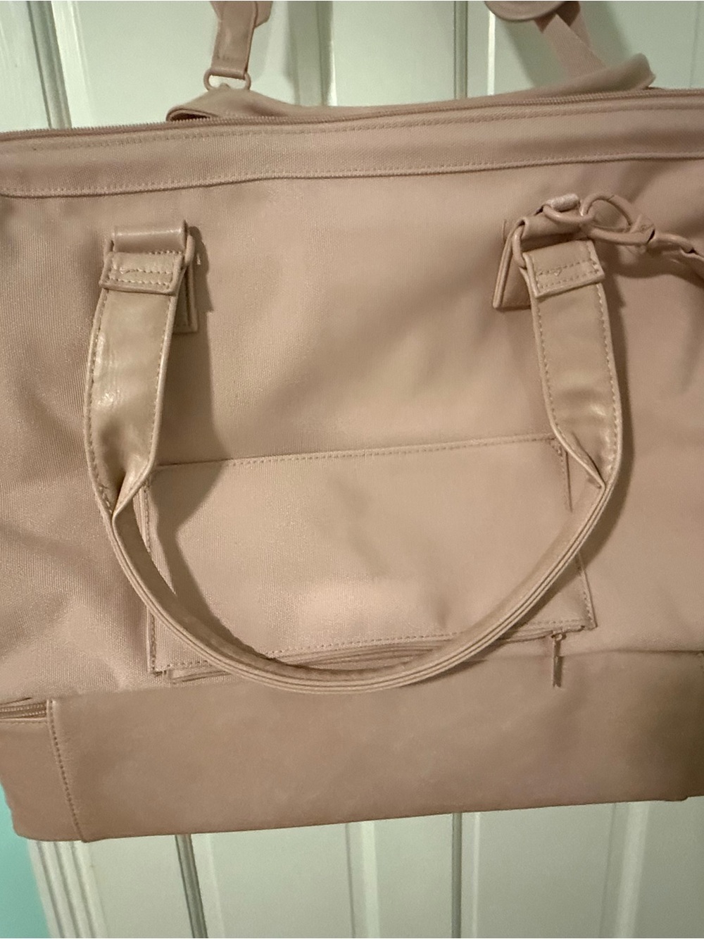 BEIS Blush Pink Travel Tote